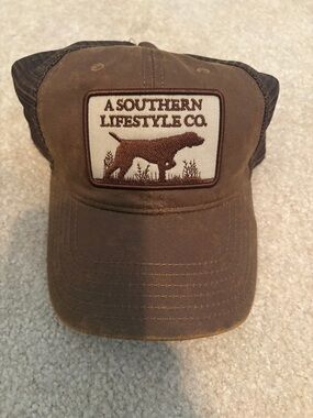 Brown Trucker Hat - Men's Casual Cap